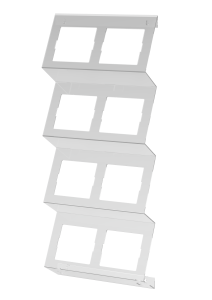 C-Holder | Folienkassettenregal | 2-Reihig