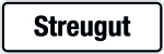 Winterschild - Streugut